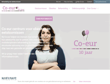 Tablet Screenshot of co-eur.com